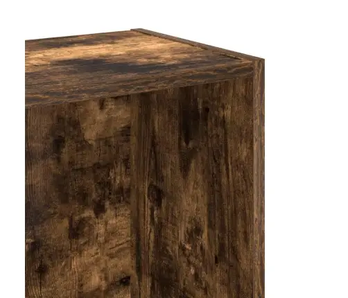 Raamaturiiul, Suitsutatud Tamm, 80X24X76 cm Tehispuit