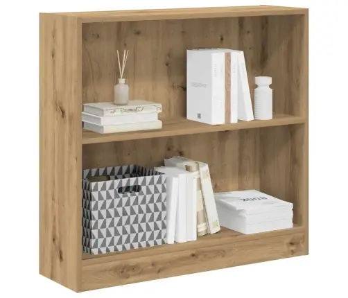 Knygų Spinta, Artisano Ąžuolo, 80X24X76cm Apdirbta Mediena