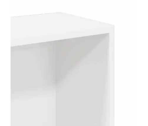 Raamaturiiul, Valge, 80X24X109 cm Tehispuit