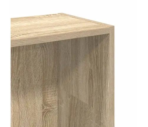 Grāmatu Plaukts, Ozola Krāsa, 80X24X109 Cm, Inženierijas Koks Vidaxl