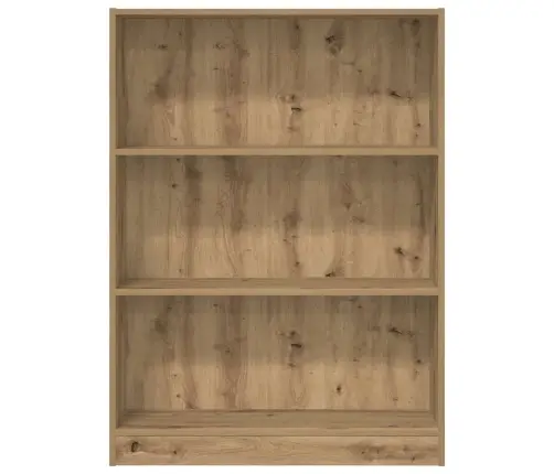 Knygų Spinta, Artisano Ąžuolo, 80X24X109cm Apdirbta Mediena