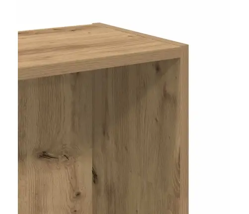 Knygų Spinta, Artisano Ąžuolo, 80X24X109cm Apdirbta Mediena