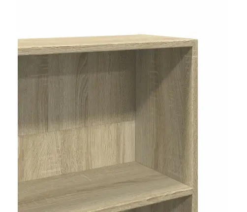 Grāmatu Plaukts, Ozola Krāsa, 80X24X143 Cm, Inženierijas Koks Vidaxl