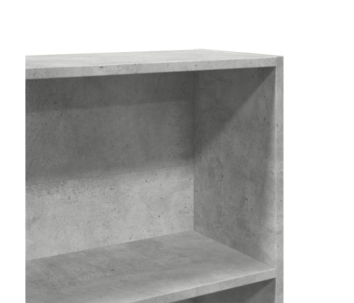 Raamaturiiul, Betoonhall, 80X24X176 cm Tehispuit