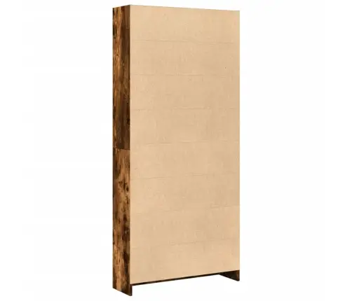 Grāmatu Plaukts, Ozola Krāsa, 80X24X176 Cm, Inženierijas Koks Vidaxl