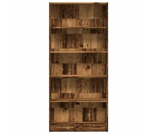 Raamaturiiul, Vana Puidu, 80X24X176 cm Tehispuit