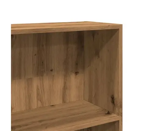 Knygų Spinta, Artisano Ąžuolo, 80X24X176cm Apdirbta Mediena