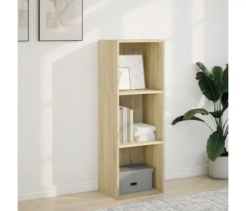 Raamatualus, Sonoma Tamm, 40X30X114 cm Tehispuit Raamatualus, Sonoma Tamm, 40X30X114 cm Tehispuit