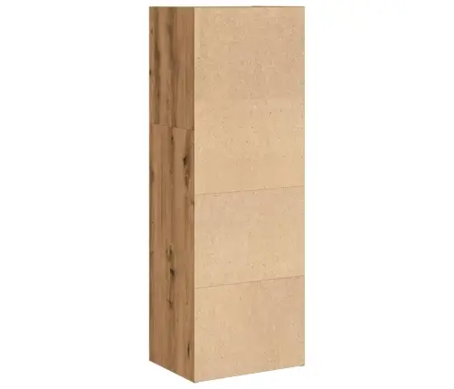 Grāmatu Plaukts, Koka Krāsa, 40X30X114 Cm, Inženierijas Koks Vidaxl