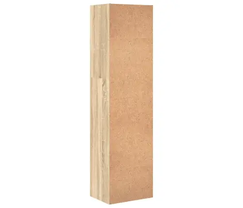 Raamaturiiul, Sonoma Tamm, 40X30X152 cm Tehispuit