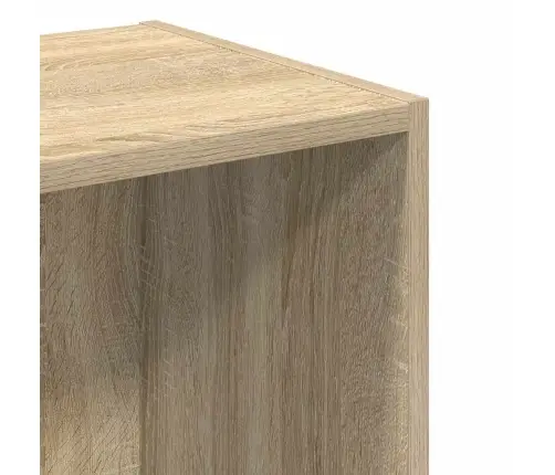 Raamaturiiul, Sonoma Tamm, 40X30X152 cm Tehispuit