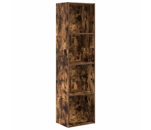 Grāmatu Plaukts, Ozola Krāsa, 40X30X152 Cm, Inženierijas Koks Vidaxl