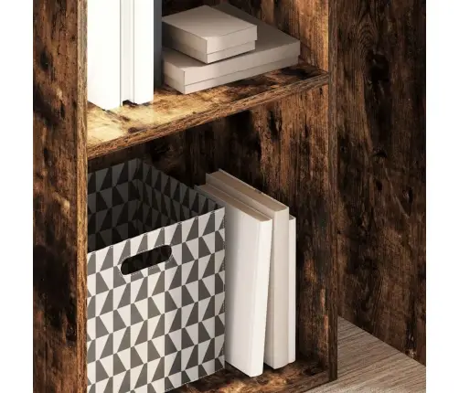 Grāmatu Plaukts, Ozola Krāsa, 40X30X152 Cm, Inženierijas Koks Vidaxl