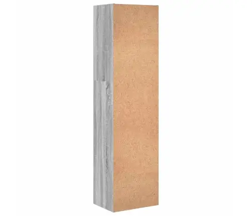 Grāmatu Plaukts, Pelēka Ozola, 40X30X152 Cm, Inženierijas Koks Vidaxl