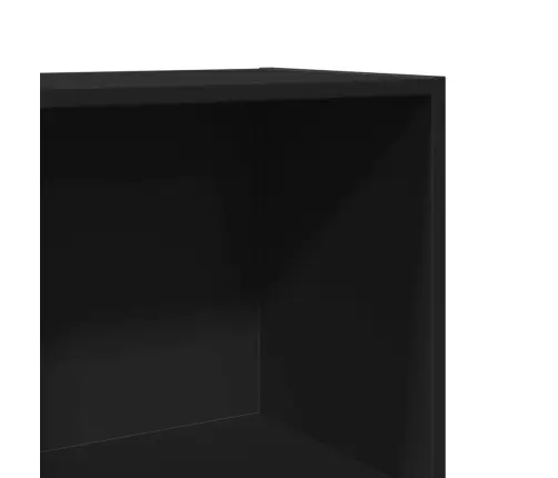 Grāmatu Plaukts, Melns, 40X30X189 Cm, Inženierijas Koks Vidaxl