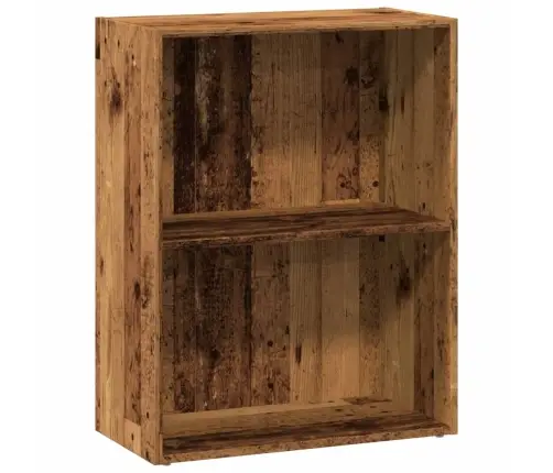 Grāmatu Plaukts, Veca Koka, 60X30X77 Cm, Inženierijas Koks Vidaxl