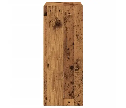 Grāmatu Plaukts, Veca Koka, 60X30X77 Cm, Inženierijas Koks Vidaxl