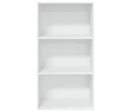 Knygų Spinta, Baltos Spalvos, 60X30X114cm Apdirbta Mediena