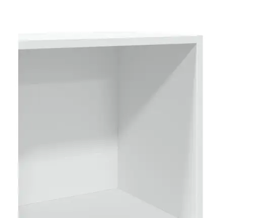 Knygų Spinta, Baltos Spalvos, 60X30X114cm Apdirbta Mediena