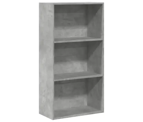 Raamaturiiul Betoonhall 60X30X114 Cm Engineered Wood