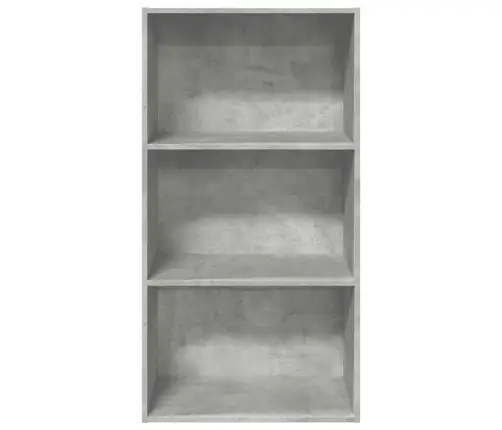 Raamaturiiul Betoonhall 60X30X114 Cm Engineered Wood