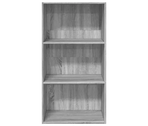 Knygų Spinta, Pilka Ąžuolo, 60X30X114cm Apdirbta Mediena