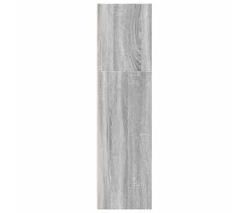 Knygų Spinta, Pilka Ąžuolo, 60X30X114cm Apdirbta Mediena