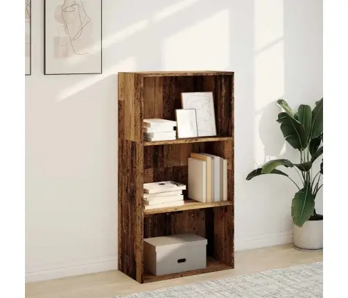 Knygų Spinta, Sendintos Medienos, 60X30X114cm Apdirbta Mediena