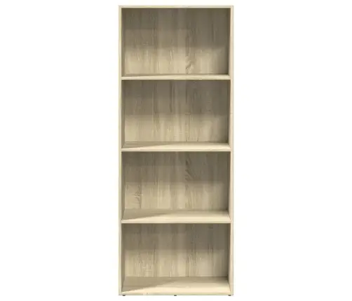 Raamatualus, Sonoma Tamm, 60X30X152 cm Tehispuit