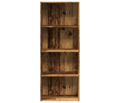 Knygų Spinta, Sendintos Medienos, 60X30X152cm Apdirbta Mediena