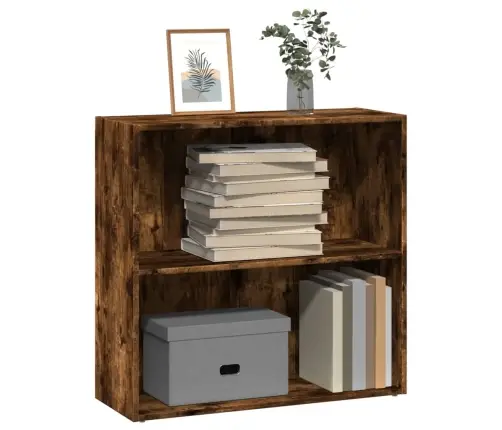 Grāmatu Plaukts, Ozola Krāsa, 80X30X77 Cm, Inženierijas Koks Vidaxl