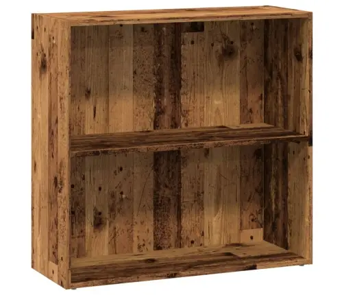 Grāmatu Plaukts, Koka Krāsā, 80X30X77 Cm, Inženierijas Koks Vidaxl