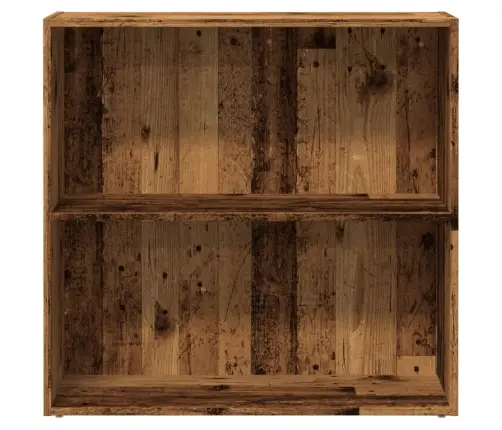 Grāmatu Plaukts, Koka Krāsā, 80X30X77 Cm, Inženierijas Koks Vidaxl