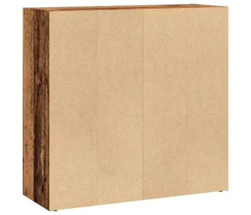 Grāmatu Plaukts, Koka Krāsā, 80X30X77 Cm, Inženierijas Koks Vidaxl