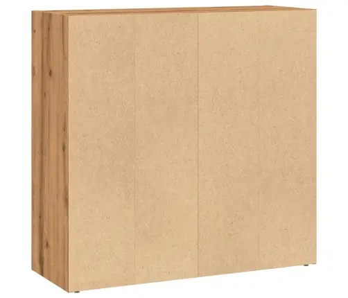 Grāmatu Plaukts, Koka Krāsa, 80X30X77 Cm, Inženierijas Koks Vidaxl