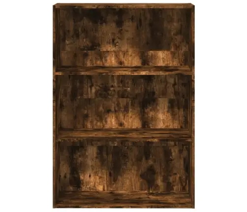 Raamaturiiul, Suitsutatud Tamm, 80X30X114 cm Tehispuit