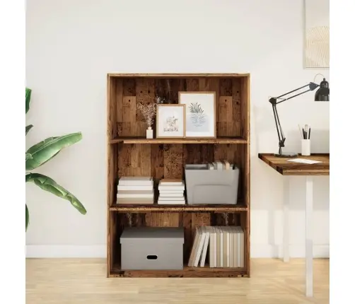 Knygų Spinta, Sendintos Medienos, 80X30X114cm Apdirbta Mediena