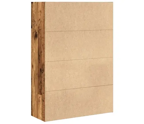 Knygų Spinta, Sendintos Medienos, 80X30X114cm Apdirbta Mediena