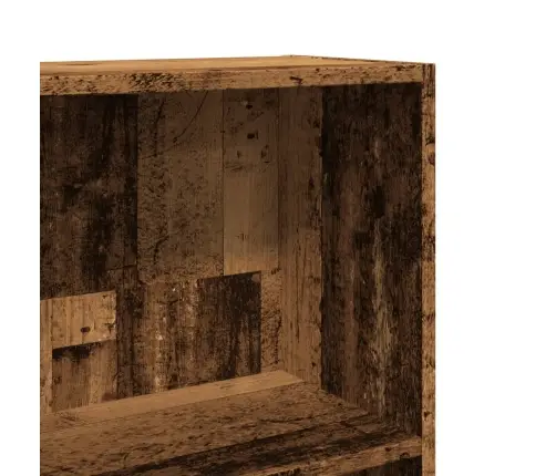 Knygų Spinta, Sendintos Medienos, 80X30X114cm Apdirbta Mediena