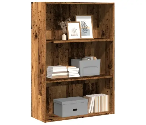 Knygų Spinta, Sendintos Medienos, 80X30X114cm Apdirbta Mediena