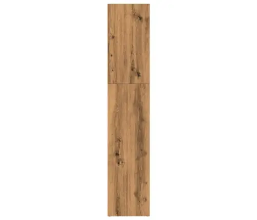 Knygų Spinta, Artisano Ąžuolo, 80X30X152cm Apdirbta Mediena