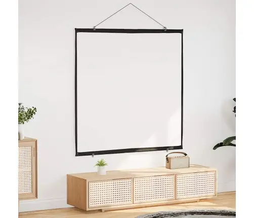 Projekcijas Ekrāns Pie Sienas 72 Collu 1:1 Vidaxl