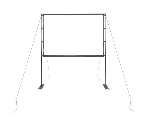 Projekcijas Ekrāns Ar Statīviem 100 Collas 4:3 Vidaxl