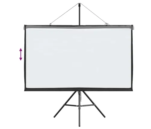 Projekcijas Ekrāns Ar Statīvu 50 Collas 16:9 Vidaxl