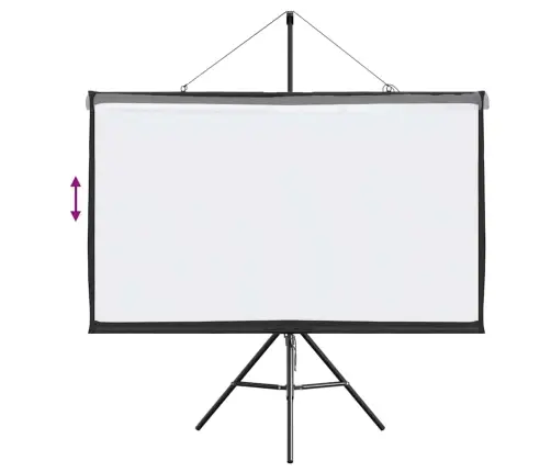 Projekcijas Ekrāns Ar Statīvu 60 Collu 16:9 Vidaxl