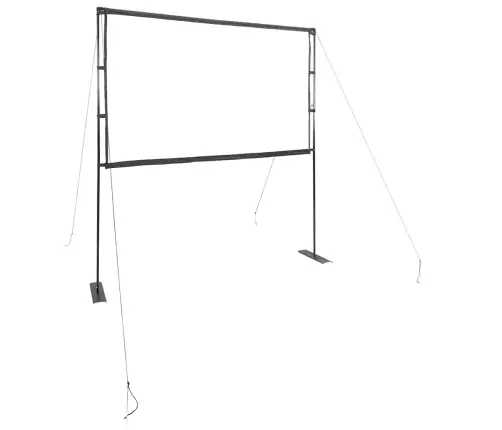 Projekcijas Ekrāns Ar Statīviem 84 Collas 16:9 Vidaxl