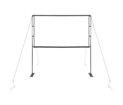 Projektoriaus Ekranas Su Stovais, 90 Colių, 16:9