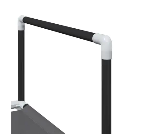 10-Līmeņu Apavu Plaukti, 2 Gab., 33X33X174 Cm, Neausts Audums Vidaxl