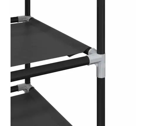 Jalatsiriiul, 8-Astmeline, Must, 44X28X145 cm Lausriie