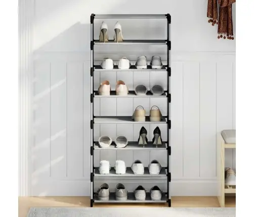 Jalatsiriiul, 8-Astmeline, Hall, 54X28X124 cm Lausriie